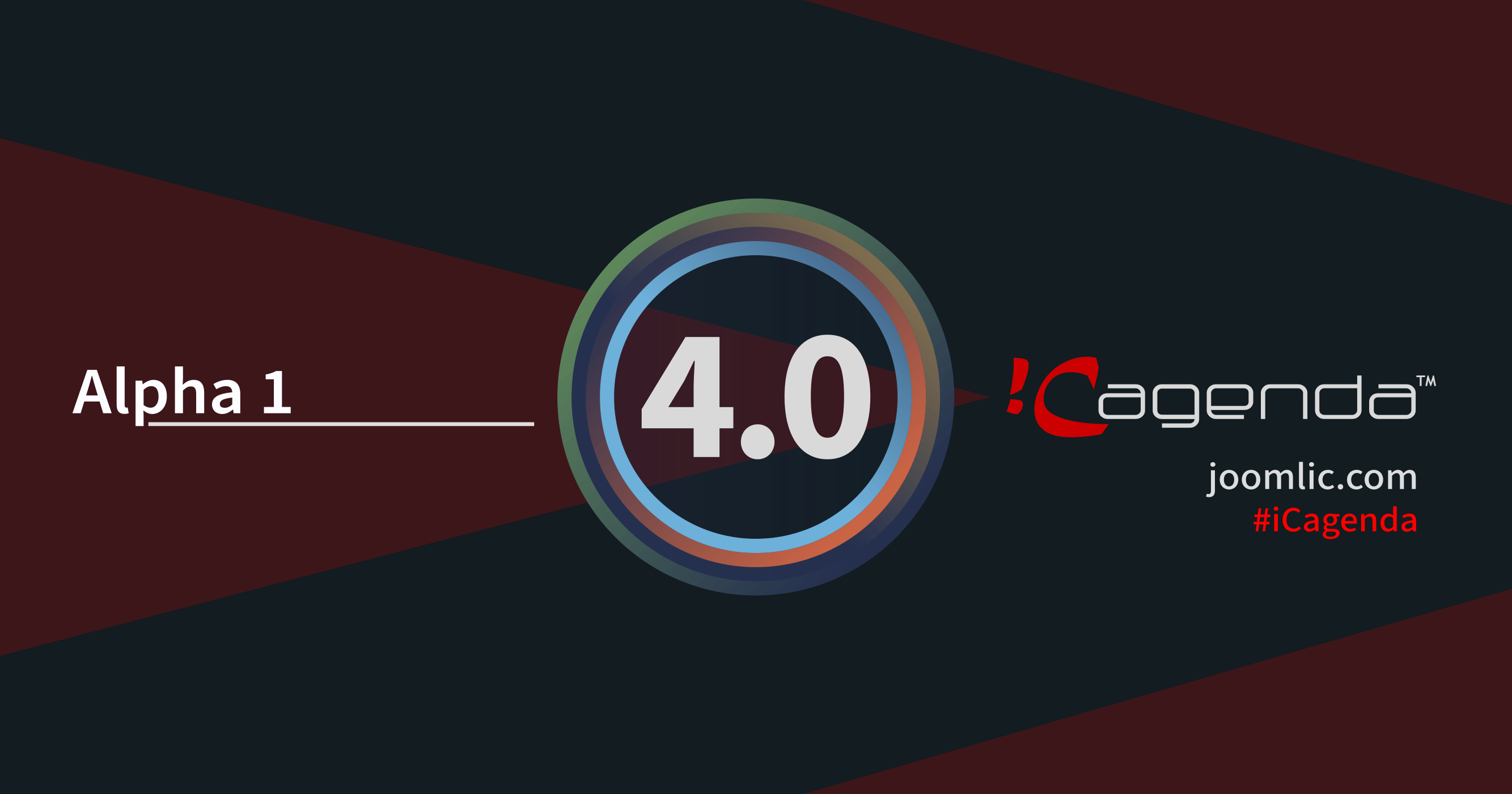 iCagenda 4 Alpha 1 (textual visual)