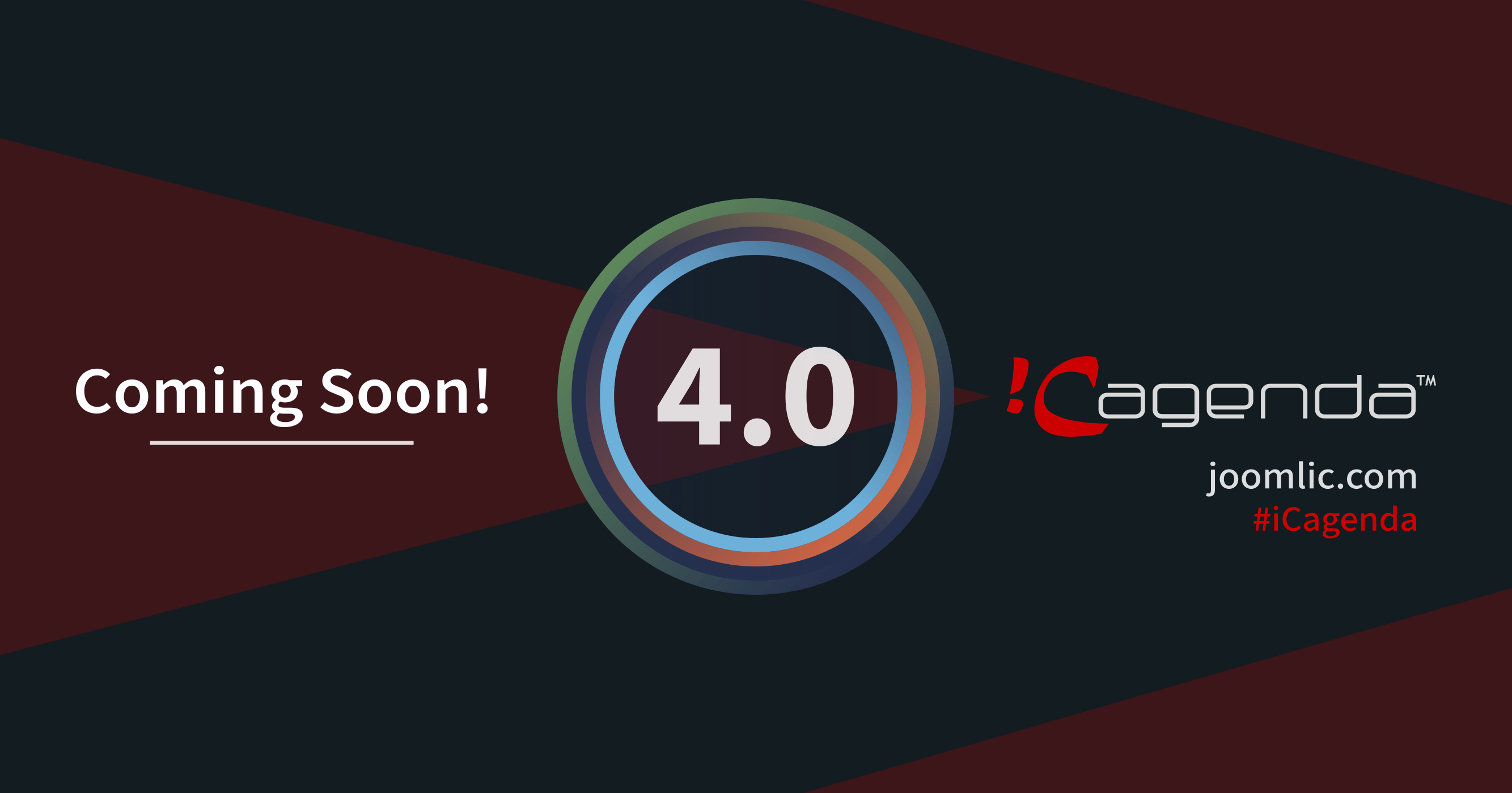Coming soon! iCagenda 4.0 (textual visual)